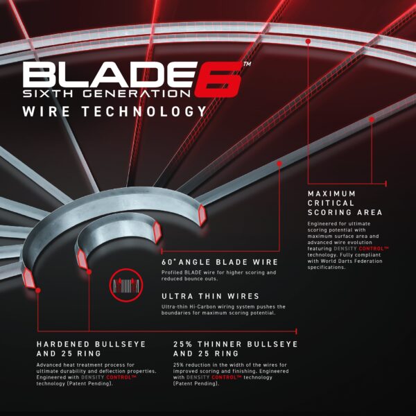 WINMAU Sisalový terč - Blade 6 - Image 2