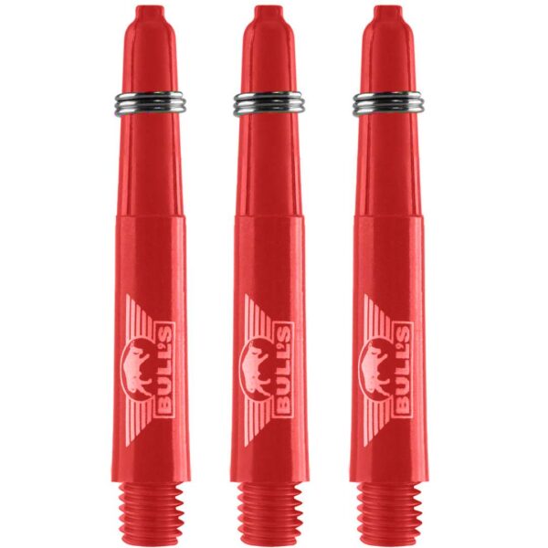 Bull&apos;s násadky Nylon RED X-Short