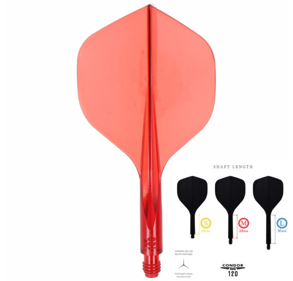 Condor AXE 120 - Clear RED - No2 - S - Image 3