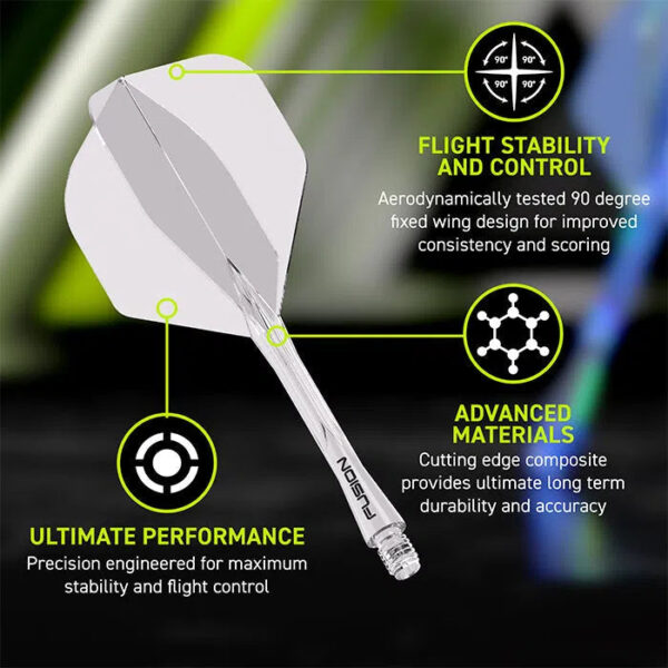 WINMAU Fusion - No2 - Medium - Clear - Image 4